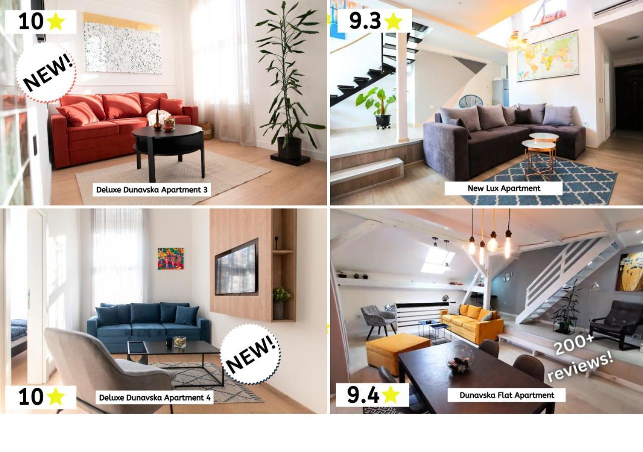 New Lux Apartment Novi Sad Bagian luar foto